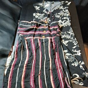 Exhilaration Stripe  Dress Size S And Dev&Seltion Black Size ? Dress